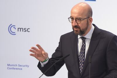 El presidente del Consejo Europeo, Charles Michel.