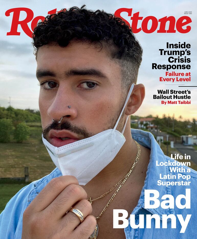 Bad Bunny como portada de la revista Rolling Stone.