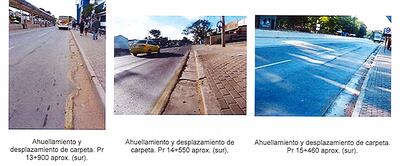 Foto de los auditores de la Contraloría que evidenciaron obras chapuceras en el fallido proyecto del metrobús.