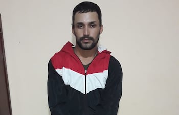 Silvio Villa Alta Aquino, detenido.