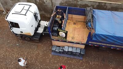 La marihuana prensada totalizó 1.635 kilos.