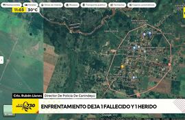 El Crio. Rubén Llanes, director de la Policía de Canindeyú, confirmó el enfrentamiento entre trabajadores de una propiedad y supuestos campesinos sin tierra.
