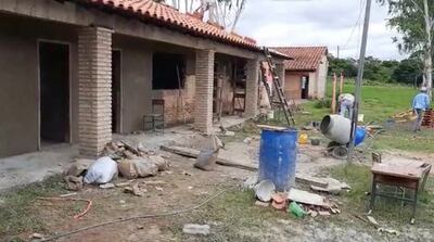 La reconstrucción de tres aulas de la escuela San Juan Bautista fue presupuestada en más de G. 1.105 millones.