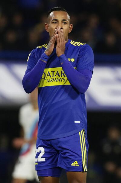 Sebastián Villa, futbolista colombiano de Boca Juniors.