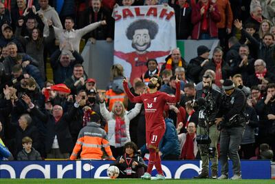Mohamed Salah anotó el gol del triunfo del Liverpool