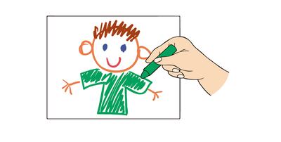 Haciendo un retrato de mi padre.