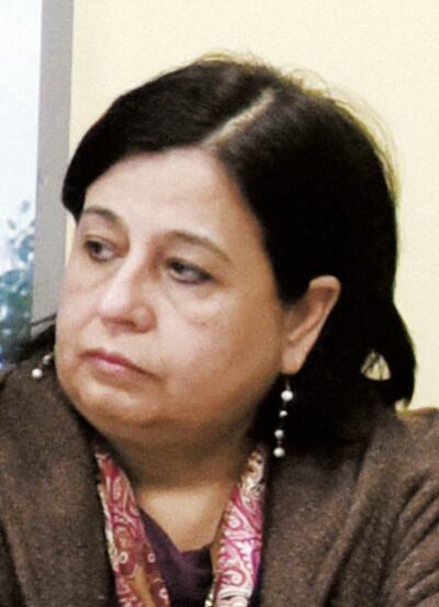 Senadora Esperanza Martínez, presidenta de la comisión de Hacienda y Presupuesto de la Cámara Alta.