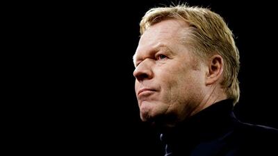 Ronald Koeman es el nuevo entrenador del Barcelona.