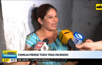 Familia perdió todo tras incendio y pide ayuda a la ciudadanía
