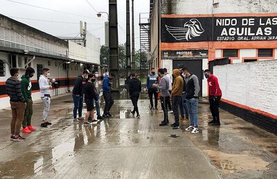 Los futbolistas definen el próximo paso a seguir luego de la reunión con el presidente.