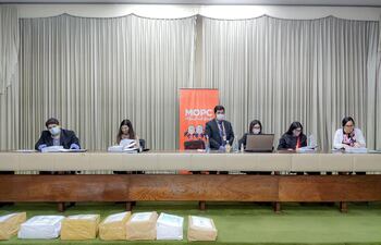 Acto de apertura de ofertas de la licitación