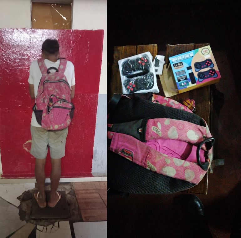 El detenido fue Eduardo Enrique Cabañas Montenegro.