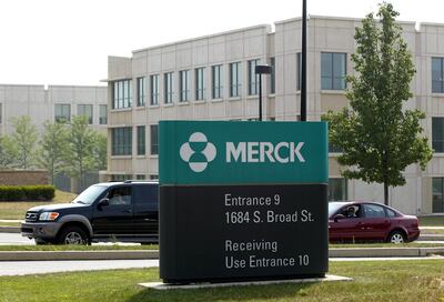 Edificio del gigante farmaceútico Merck en Lansdale, Pennsylvannia.