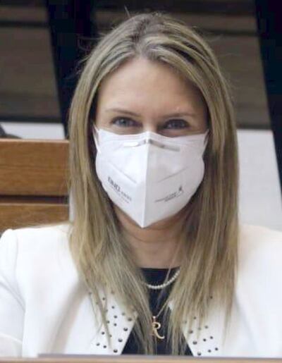 Rocío Vallejo (PPQ), diputada por Central. Vicepresidenta de la Comisión de Asuntos Constitucionales.