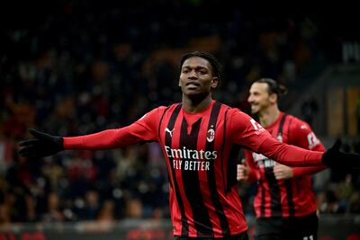 Rafael Leao aseguró el triunfo del Milan.