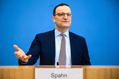 El titular alemán de Sanidad, Jens Spahn.
