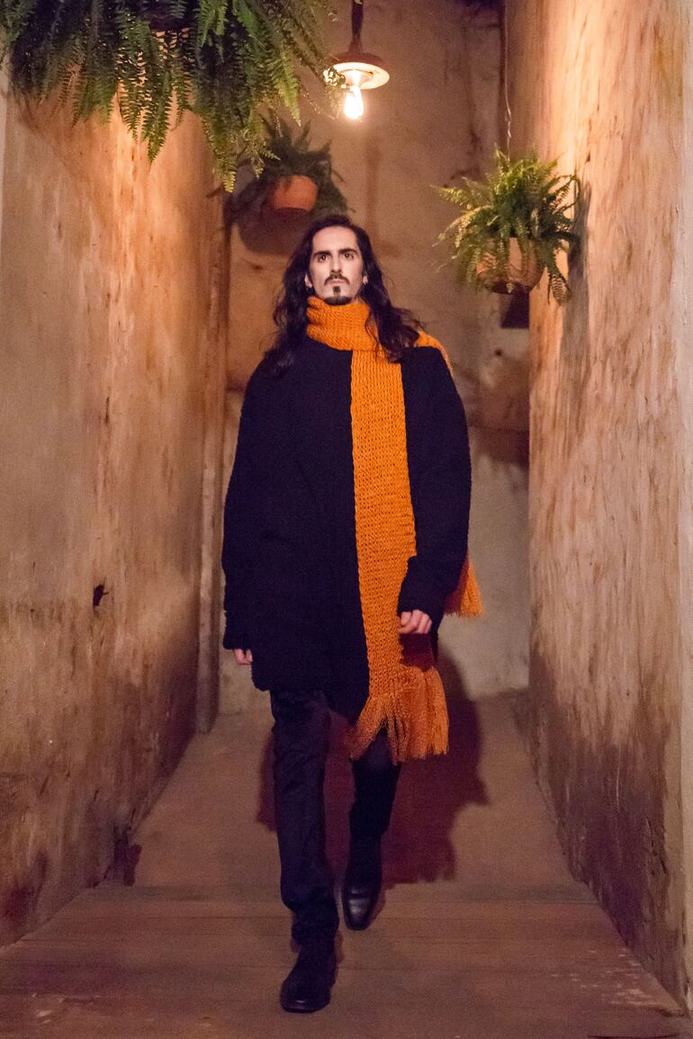 Desfile virtual de Fauvè Gaubbè. Foto gentileza de Belén Peña.