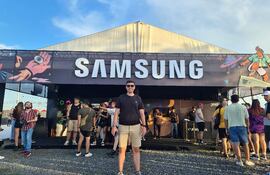 Ivan Spiess, gerente de Marketing de Samsung Paraguay.