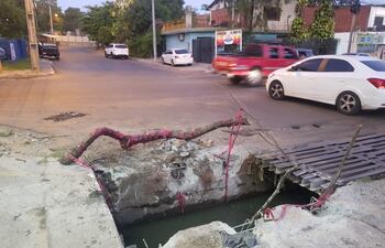 Peligrosa "trampa" en la que puedan caer los vehículos