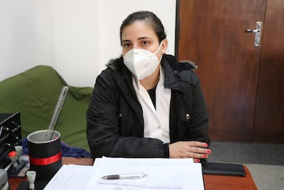 Dra. Anet Krauskopf, jefa de residentes de la Cátedra de Otorrinolaringología.