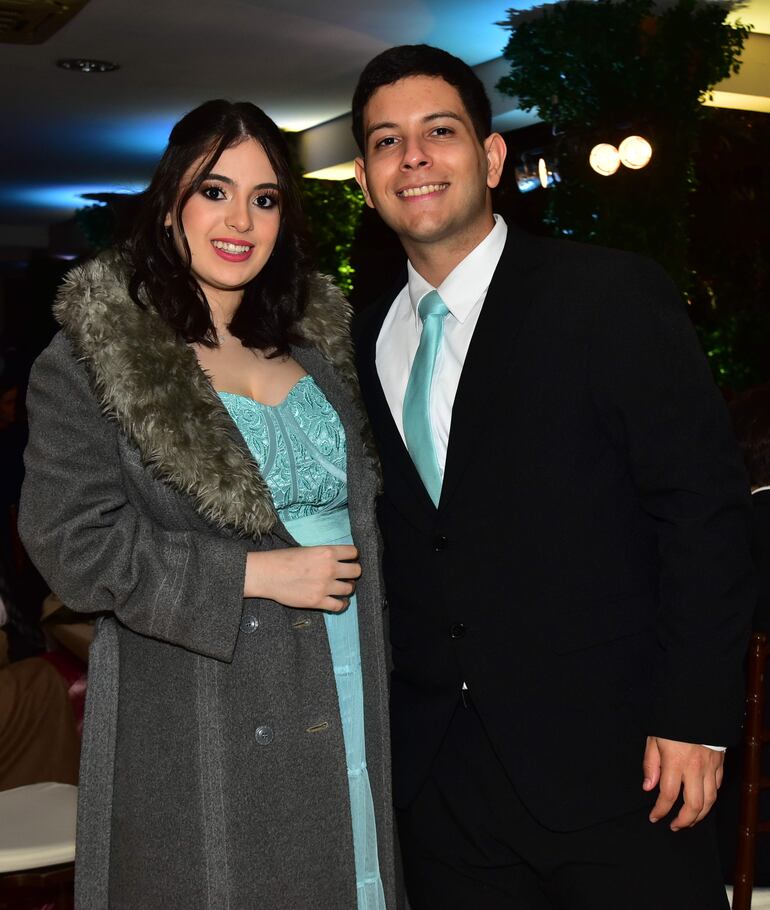 Valentina Fiandro y Alejandro Ramírez.