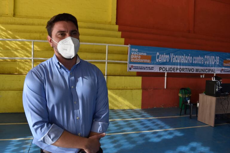 Dr. Luis Battaglia, del Hospital de Fernando de la Mora.