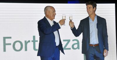 Ernesto Gómez Espeche, presidente, y Francisco Gómez Mansilla, director ejecutivo de Fortaleza.