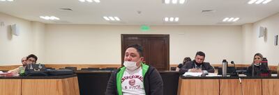 Carlos Armando Gómez Torales, acusado.