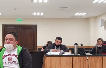 Carlos Armando Gómez Torales, acusado.