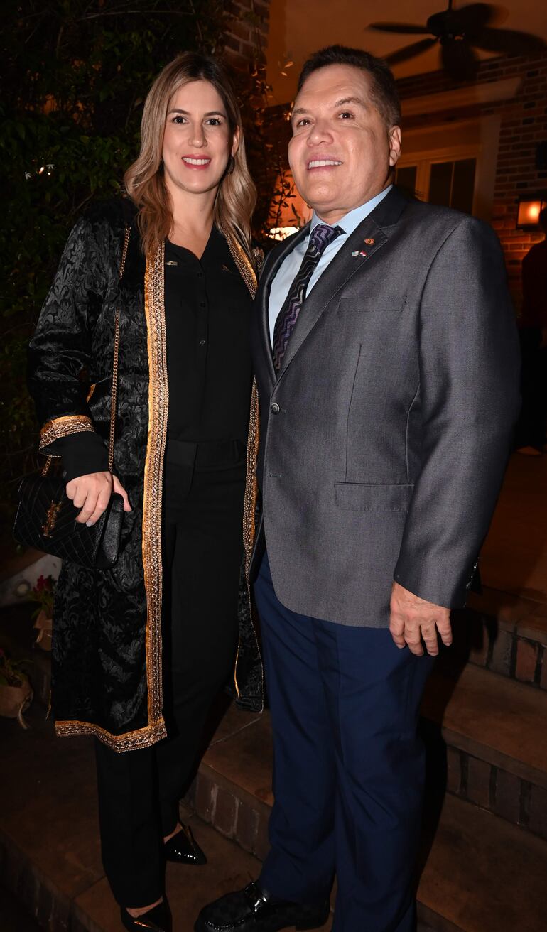 Raquel Peralta y Celso Duarte.
