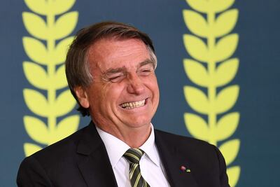 Presidente del Brasil, Jair Bolsonaro.