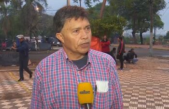 Jorge Galeano, líder de la CNI.