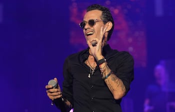 El músico y cantante puertorriqueño Marc Anthony ya tuvo tres esposas, Nadia Ferreira será la cuarta. (EFE/Alejandro García)