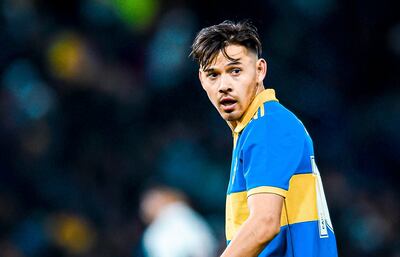 Óscar Romero, jugador de Boca Juniors (Foto gentileza de @bocajspics_)