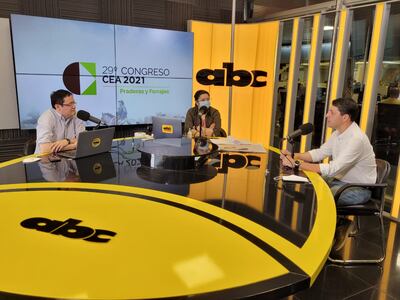 Marcos Pereira, presidente del Consorcio de Ganaderos para Experimentación Agropecuaria (CEA), en estudios de ABC 730AM.