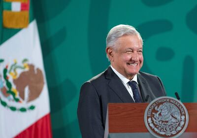 Andrés Manuel López Obrador, presidente de México.