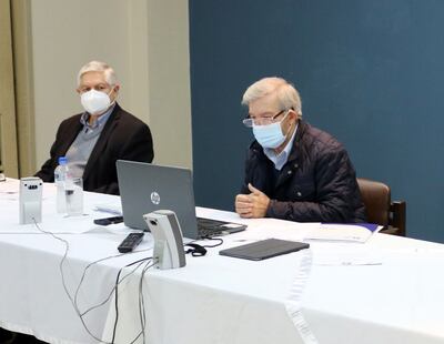 Víctor Servín (vicepresidente) y Miguel Carrizosa (presidente) fueron electos para presidir la Cadam en el periodo 2021-2022.