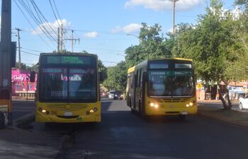Piden custoria policial para garantizar salida de colectivos.
