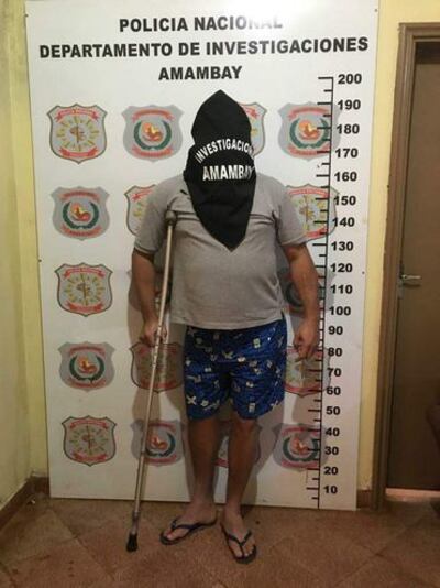 Adriano Rocha Guimaraes, criminal brasileño detenido en PJC
De cazenave <cazenave@abc.com.py>
Destinatario foto@abc.com.py
Fecha 21-07-2021 17:48