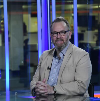 Matthew Hedges, embajador saliente del Reino Unido.