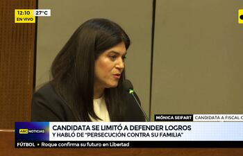 Seifart, duramente cuestionada por denuncias contra sus hijos