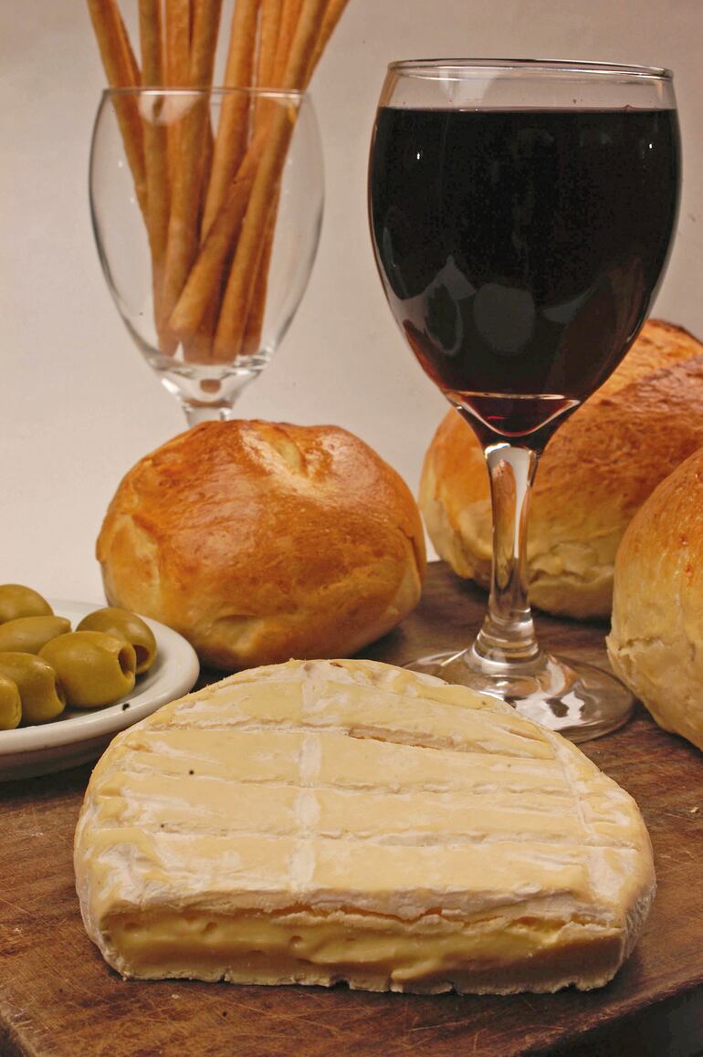 Vinos y queso.