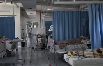 El centro sanitario reforzó la capacidad del segundo pabellón que fue inaugurado para atender a los contagiados con coronavirus.