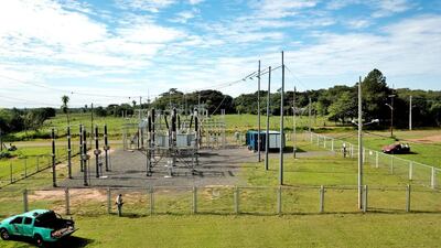 La nueva subestación de San Ignacio Guazú.