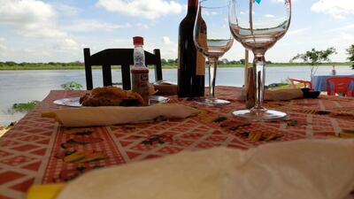 En el "Festival del pescado" también se puede consumir varios platos ya preparados.