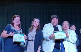 Dra Nilsa Sanchez, Dra Rosa de Franco (concejal), Dr. Fernando Franco (Concejal) y Dra. Doris Vergara.