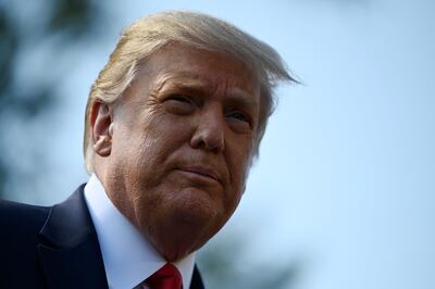 Donald Trump, presidente de los Estados Unidos.