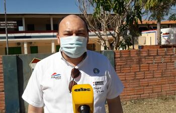 Julio Fernandez Frutos, director de Aduanas.