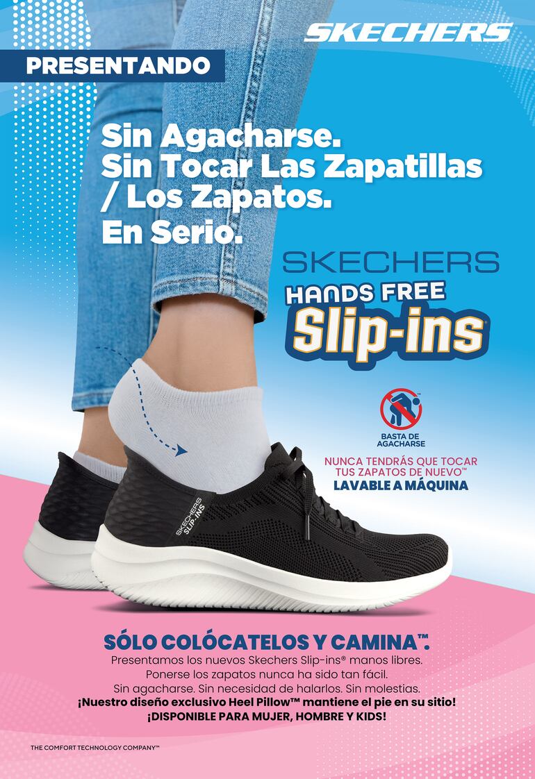 Cómodas y con estilo, estas Skechers ya están en el país.