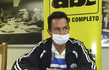 José Morínigo, padre del joven de 19 años Juan Morínigo.